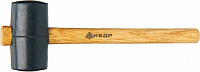 Киянка резиновая КЕДР 75мм/680гр деревянная ручка